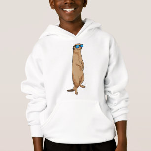 Camiseta Meerkat com óculos de sol