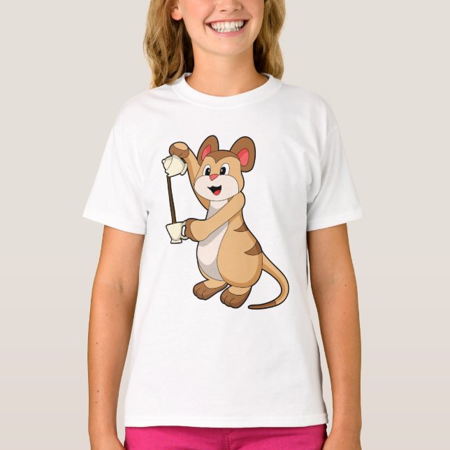 Camiseta Meerkat com pote de café e café.PNG (Frente)