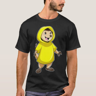 Camiseta Meerkat com Raincoat