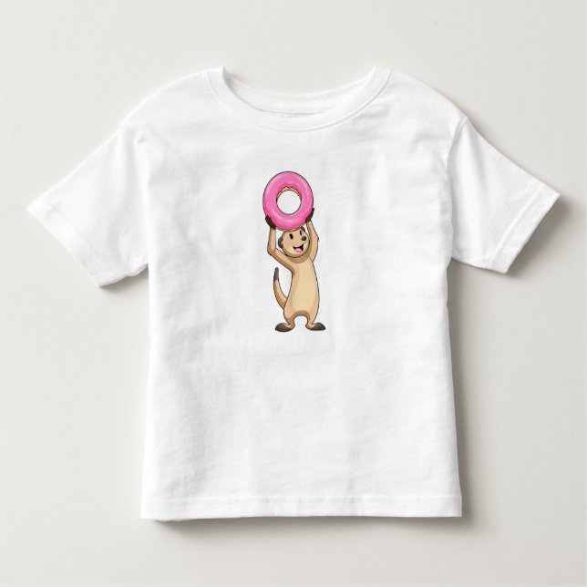 Camiseta Meerkat com Rosquinha (Frente)