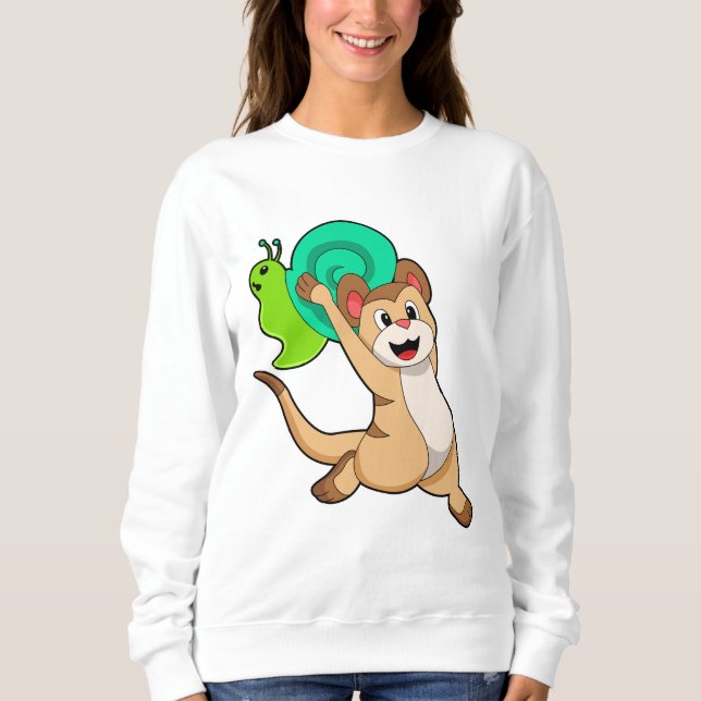 Camiseta Meerkat com Snail.PNG (Frente)