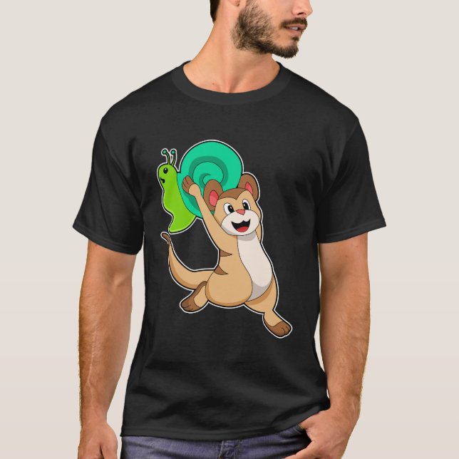 Camiseta Meerkat com Snail.PNG (Frente)