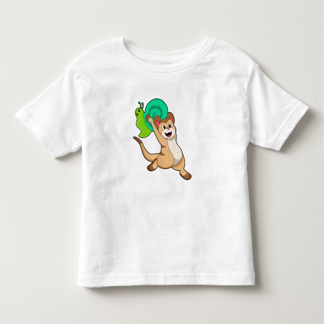 Camiseta Meerkat com Snail.PNG (Frente)