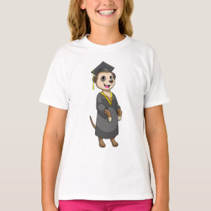 Camiseta Meerkat como estudante de Diploma