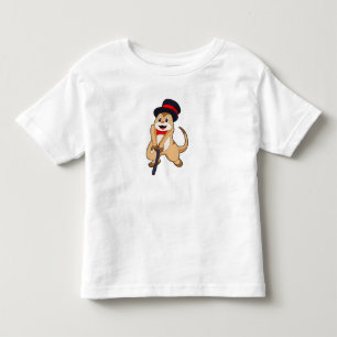Camiseta Meerkat como pensionista com bengalê