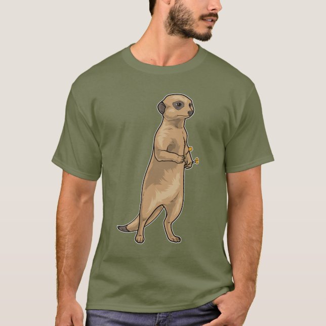 Camiseta Meerkat Darts Dart (Frente)