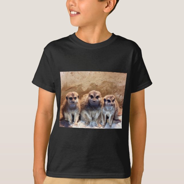 Camiseta Meerkat doce (Frente)
