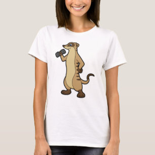 Camiseta Meerkat em Fortaleza, com Dumbbell