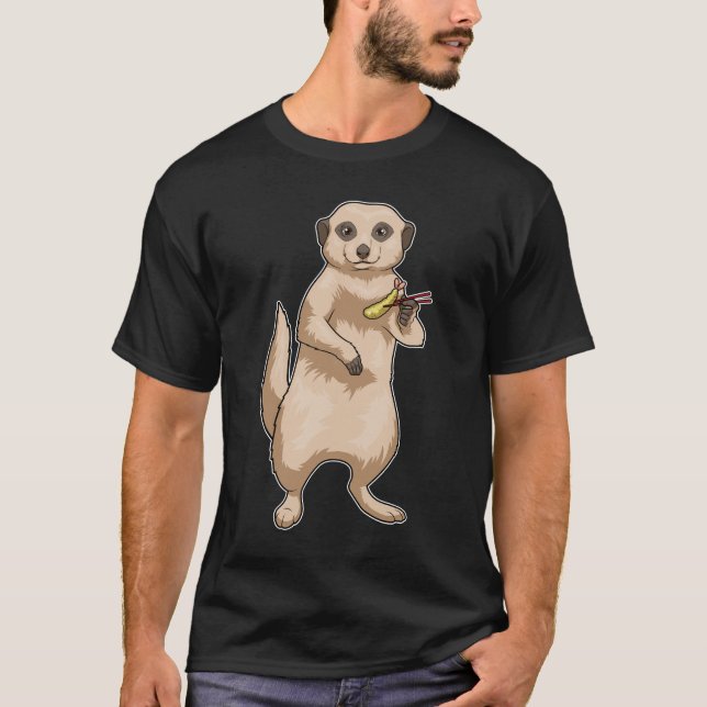 Camiseta Meerkat Fish Tempura (Frente)