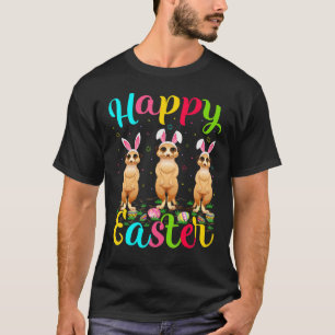 Camiseta Meerkat Funny Easter Bunny Meerkat Happy Eas