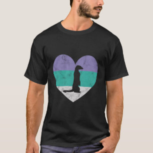 Camiseta Meerkat Gift For Women Girls Retro Cute