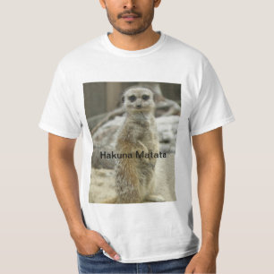 Camiseta Meerkat Hakuna Matata
