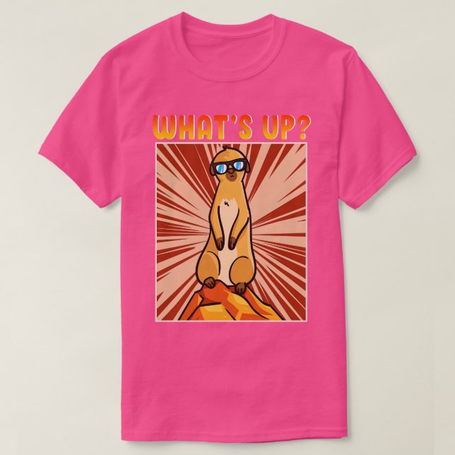 Camiseta meerkat legal (Frente do Design)