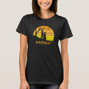 Camiseta Meerkat Mongoose Kalahari Deserto Sunset Safari Af