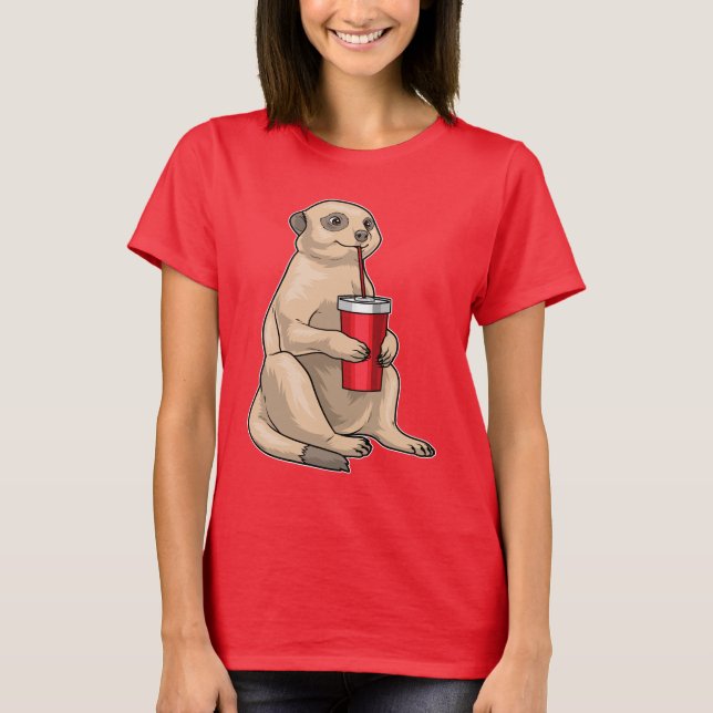 Camiseta Meerkat Mug (Frente)