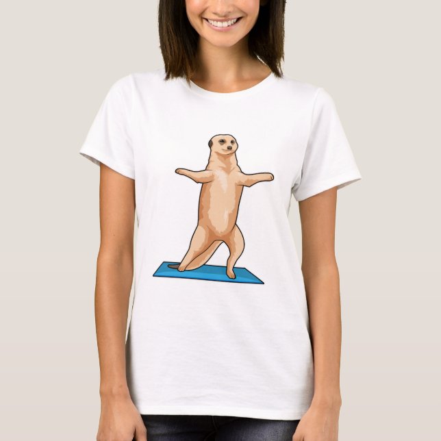 Camiseta Meerkat no exercício de estresse da Malhação (Frente)