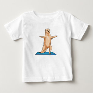 Camiseta Meerkat no exercício de estresse da Malhação