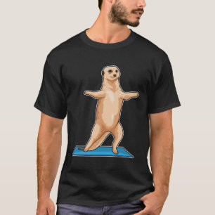 Camiseta Meerkat no exercício de estresse da Malhação