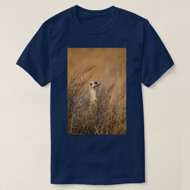Camiseta Meerkat ou suricato (Frente do Design)