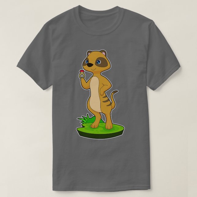Camiseta Meerkat Ring (Frente do Design)