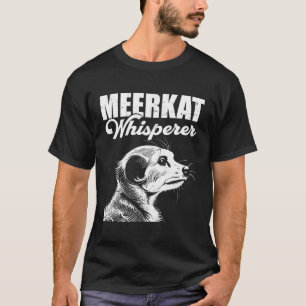 Camiseta Meerkat Whisperer Wilderness Mongoose África Safar
