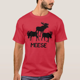 Camiseta Meese Funny Moose Lover s Gifts
