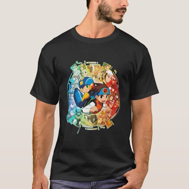 Camiseta Mega Battle Network Legacy Collection (Frente)