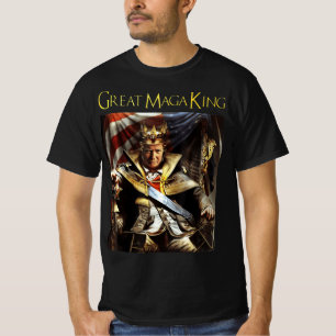Camiseta Mega King EUA Flag Orud Ultra Maga Trump