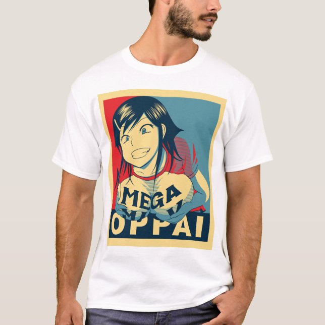 Camiseta Mega milk (OPPAI) (Frente)