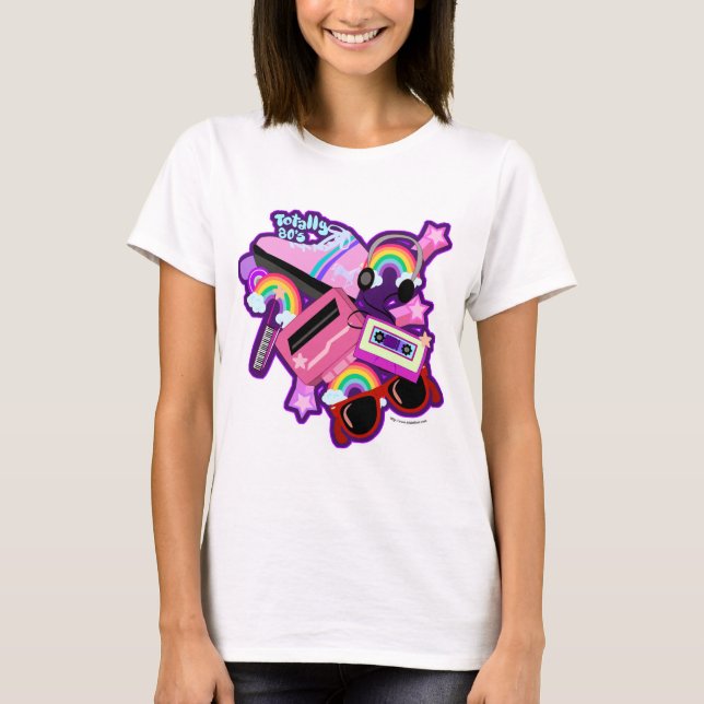 Camiseta Mega Neon 80s (Frente)