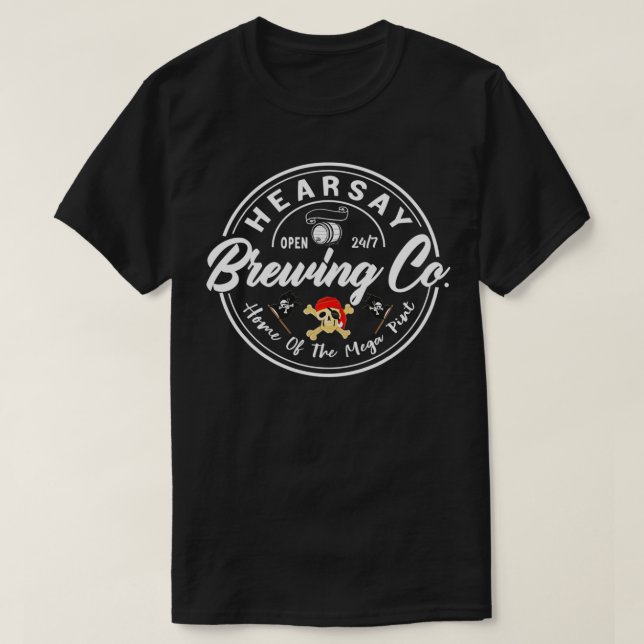 Camiseta Mega Pint Hearsay Breaking Co-classique (Frente do Design)