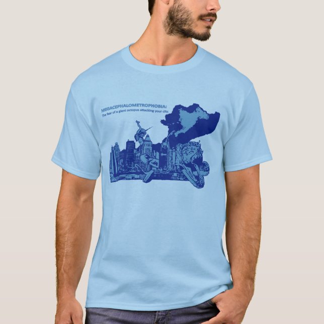 CAMISETA MEGACEPHALOMETROPHOBIA (Frente)