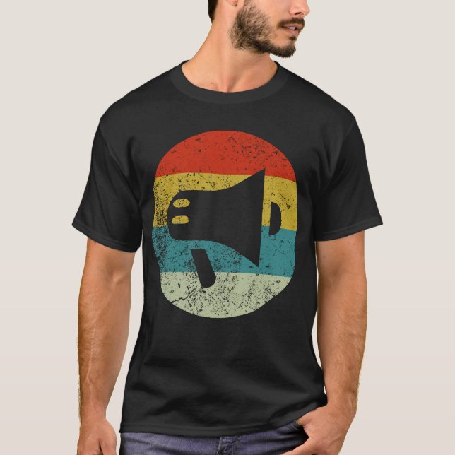 Camiseta megafone (Frente)