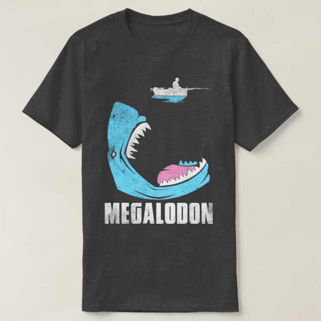 Camiseta Megalodon (Frente do Design)