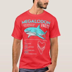 Camiseta Megalodon agride mergulhador gigante salva tubarão