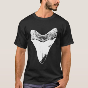 Camiseta Megalodon Meg Engraçado Tubarão Pré-Histórico Dent