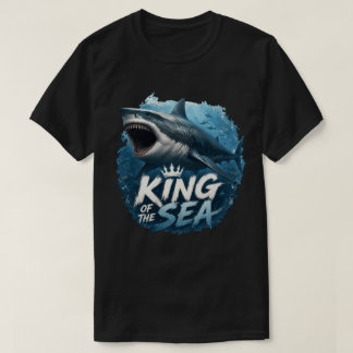 Camiseta Megalodon Rei Do Mar Design Divertido Amante De Tu
