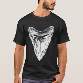 Camiseta Megalodon Tubarão-Dente-Meg-Tubarões-Meg Fóssil