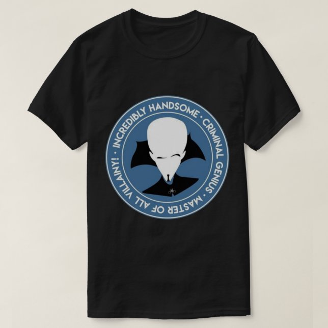 Camiseta Megamind megamind Criminal (Frente do Design)