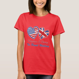 Camiseta Meghan e Prince Harrys Royal Wedding