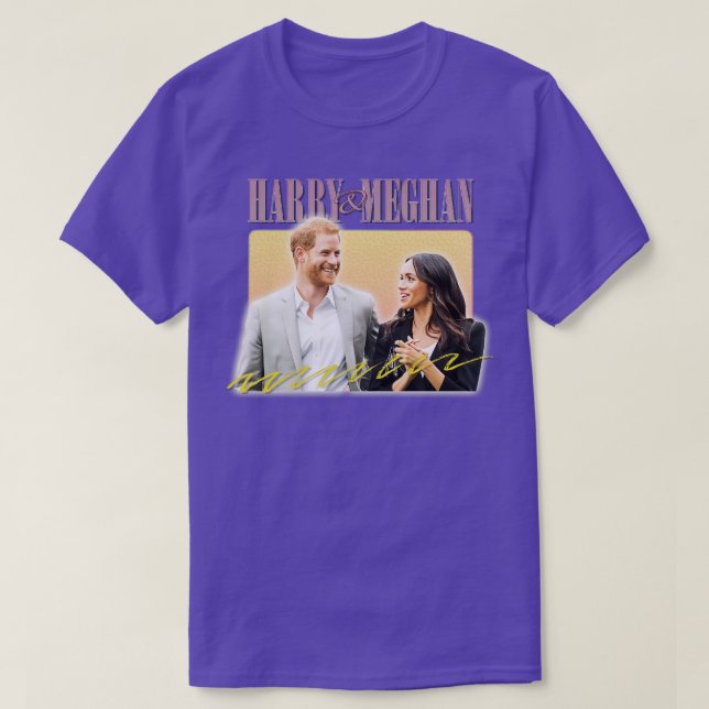 Camiseta Meghan Retro Aestético (Frente do Design)