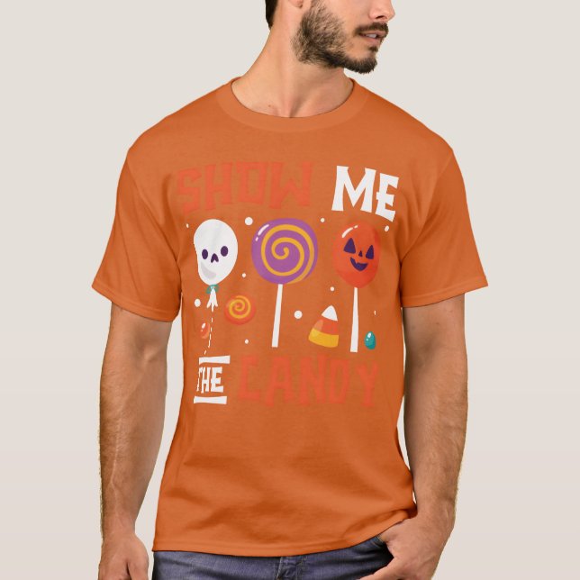 Camiseta Mehe mostrar presente de Candy (Frente)