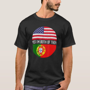 Camiseta Meia-Americana Semestre Português (Usa) - Família