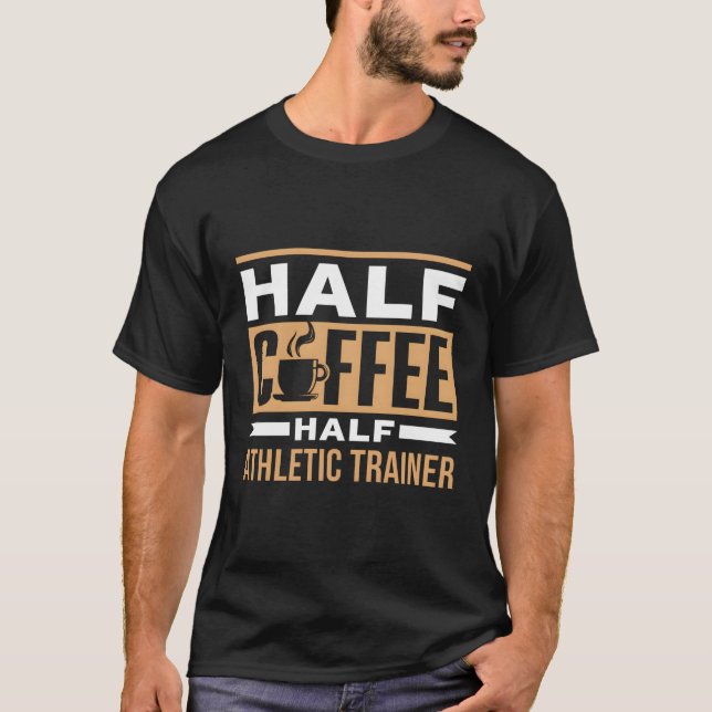 Camiseta Meia Café Meio Athletic Trainer Cafés Diz (Frente)