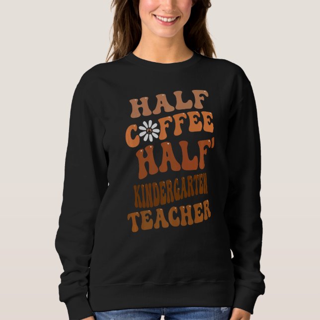 Camiseta Meia-Café - Professor Groovy Retro (Frente)