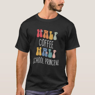 Camiseta Meia Café Semestre Diretor da Escola Groovy Inspir