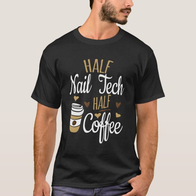 Camiseta Meia Café - Tecnologia Nail (Frente)