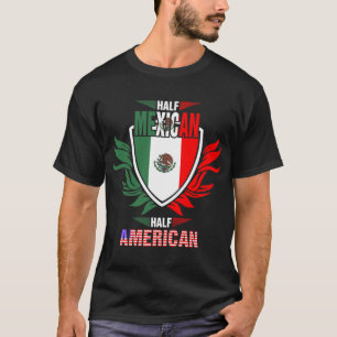 Camiseta Meia-camiseta mexicana