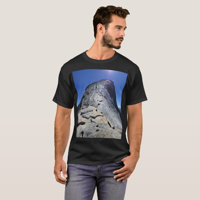 Camiseta Meia centelha da Base dos Cabos - Yosemite (Frente Completa)