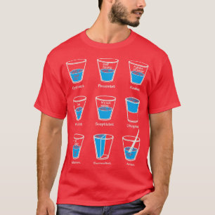 Camiseta Meia Cheio de vidro